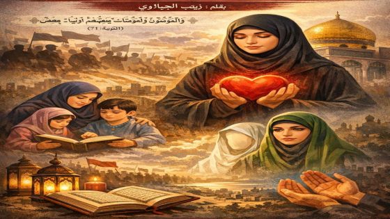 المرأة… قلب الأمة النابض في زحام الأحداث